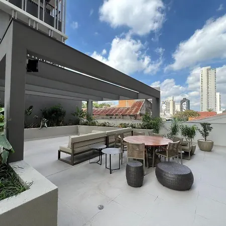 Fl1207 - Espetacular Na Faria Lima Com Piscina E Gym Apartment Sao Paulo Exterior photo